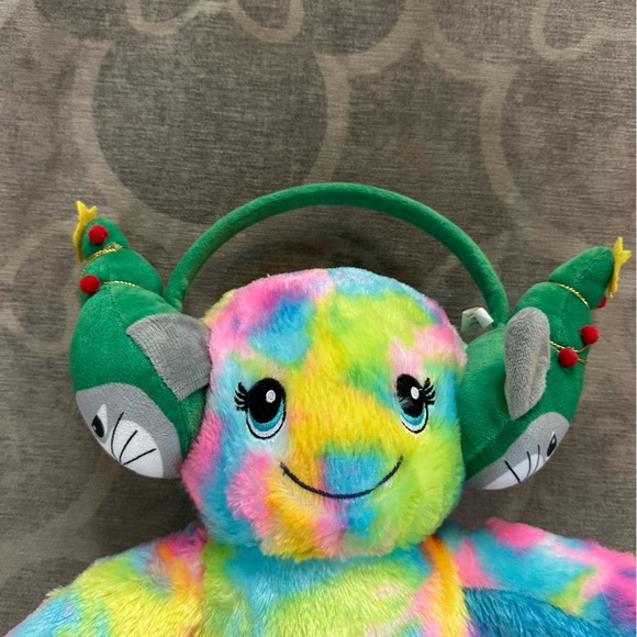 Earmuffs-Kids Kitten Christmas tree earmuffs - Picture 4 of 4